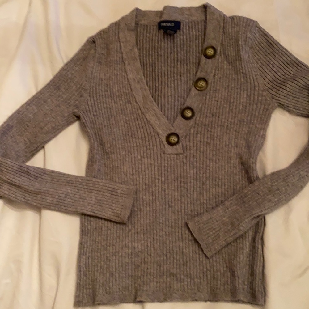 Ribbed knit top